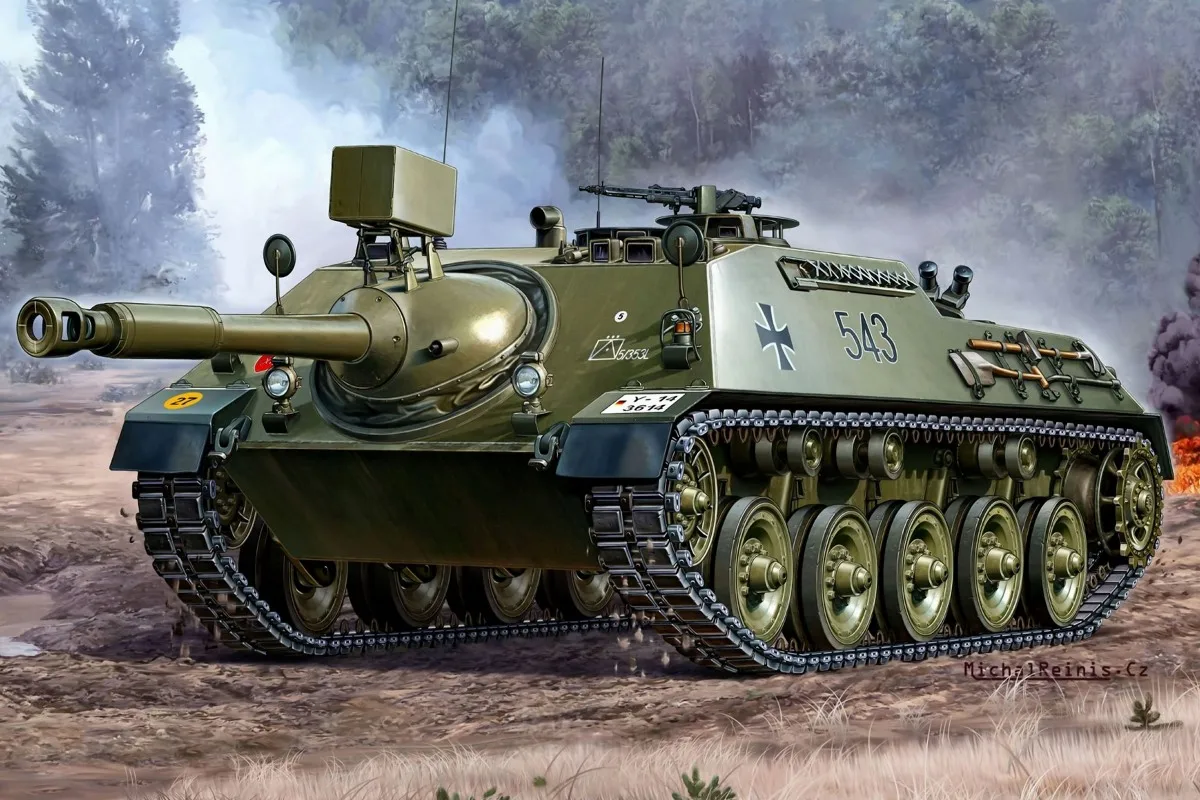 Пособия по немецкому языку противотанковая самоходная артиллерия QX072 плакат на