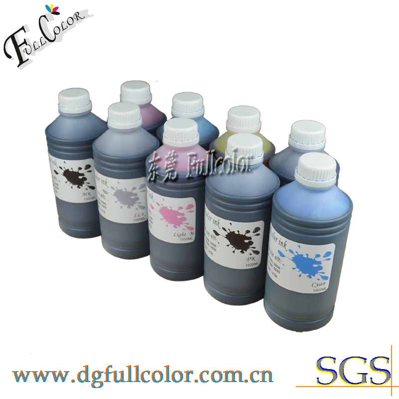 7 x 1000ml Bottle Refill Ink for Epson 2100 2200 Dye Based Ink