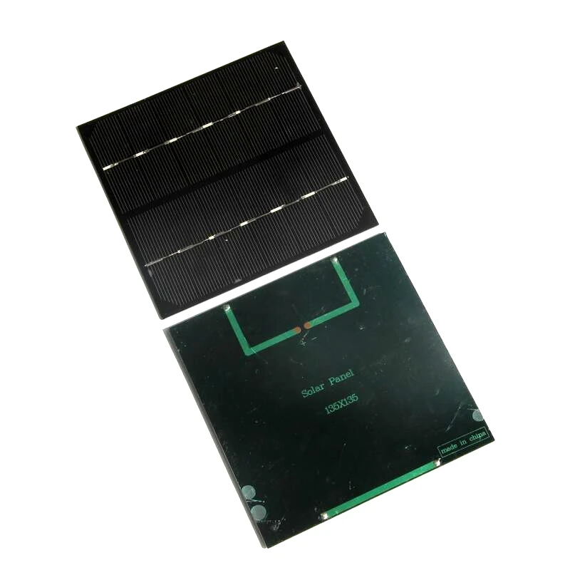 2.8W 6V Solar Cell Monocrystalline Solar Panel DIY Solar Battery Charger For 3.7V Education kits10pcs/lot Free Shipping
2.8W 6V Solar Cell Monocrystalline Solar Panel DIY Solar Battery Charger For 3.7V Education kits10pcs/lot Free Shipping