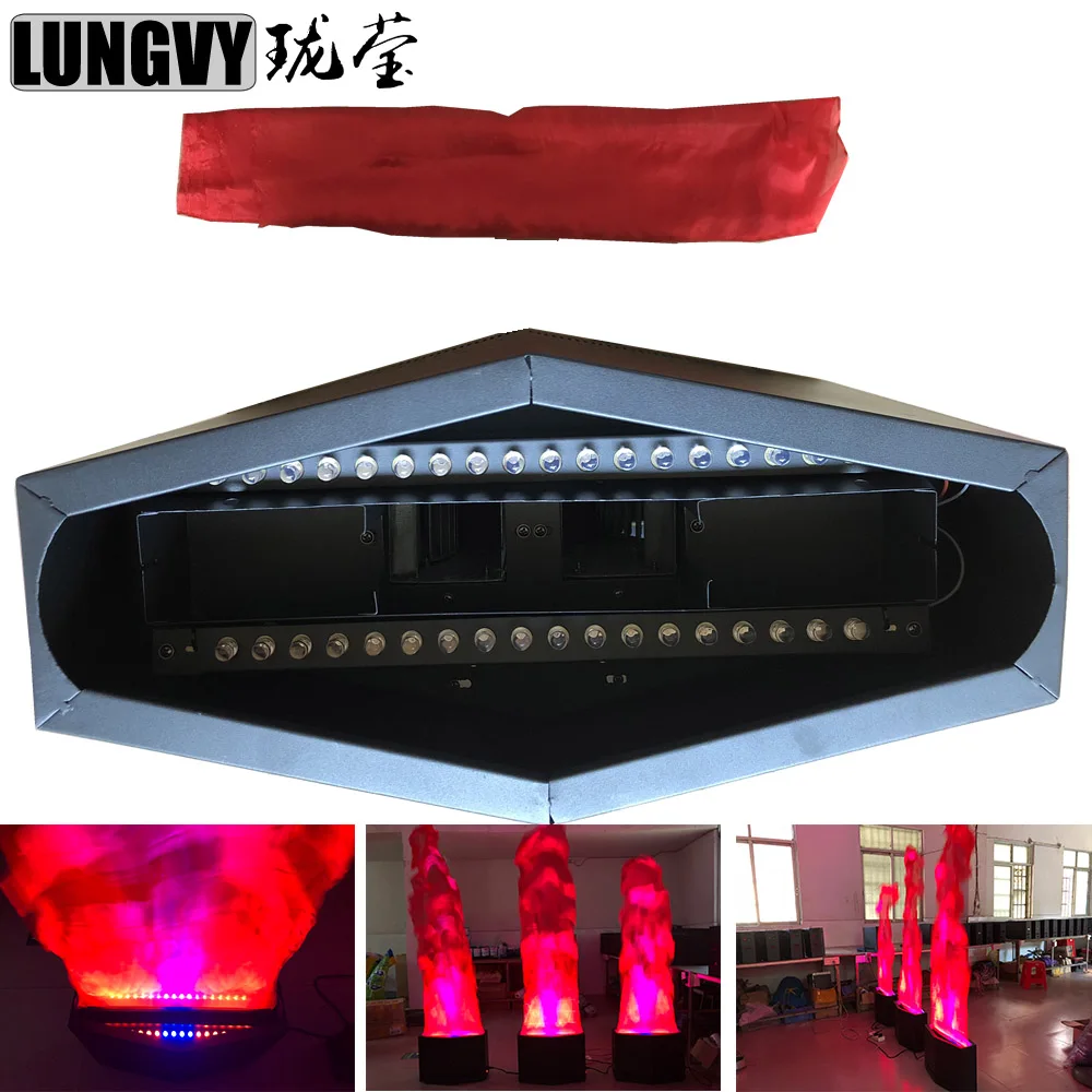 Free Shipping Led Flame Light With 1.8meters Silk 36pcsx10mm Fire Flame Effect Machine DJ Equipment
Free Shipping Led Flame Light With 1.8meters Silk 36pcsx10mm Fire Flame Effect Machine DJ Equipment