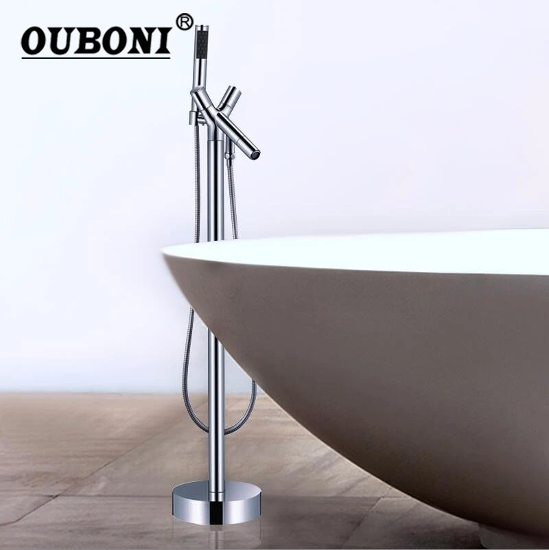 Floor Stand Mounted Brass Bathroom Water torneira Shower Bath Mixer Faucet Set Bathroom Bathtub Press Shower Faucet
Floor Stand Mounted Brass Bathroom Water torneira Shower Bath Mixer Faucet Set Bathroom Bathtub Press Shower Faucet