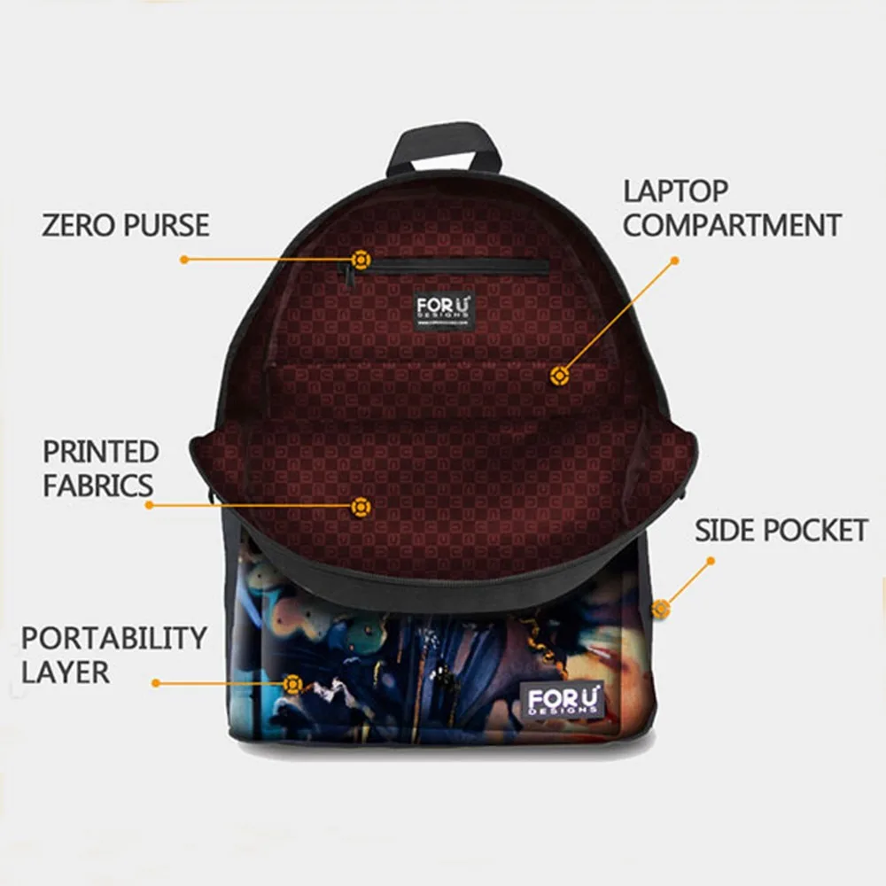 FORUDESIGNS 3D Floral Rose Printing Children Schoolbags Teenager Girls School Student Book Bag Canvas Flower Women Casual Bags
FORUDESIGNS 3D Floral Rose Printing Children Schoolbags Teenager Girls School Student Book Bag Canvas Flower Women Casual Bags