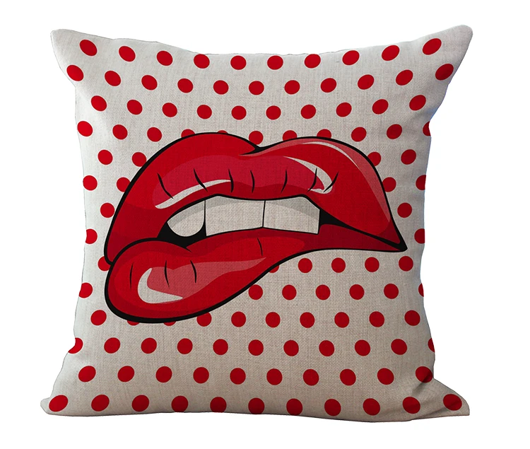 Square 18" Retro Pop Art Sexy Red Printed Decorative Sofa Throw Cushion Chair Waist Soft Pillow Home Decor For Retail
Square 18" Retro Pop Art Sexy Red Printed Decorative Sofa Throw Cushion Chair Waist Soft Pillow Home Decor For Retail