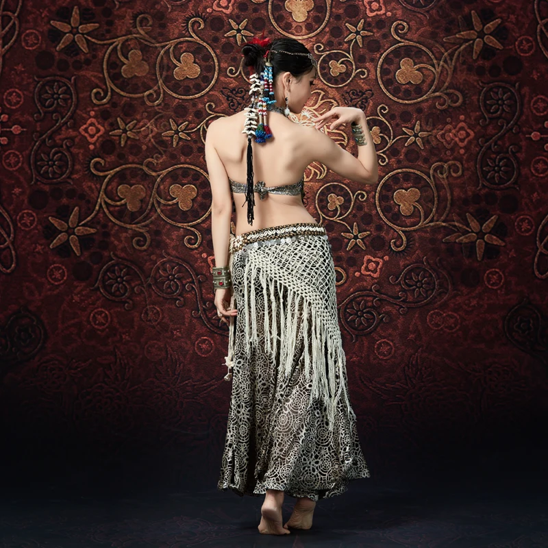 2018 Tribal Belly Dance Clothes 3pcs Outfit Sexy Embroid Costumes Women Tribal Dance Costume Set Bra + Belt + Pants
2018 Tribal Belly Dance Clothes 3pcs Outfit Sexy Embroid Costumes Women Tribal Dance Costume Set Bra + Belt + Pants