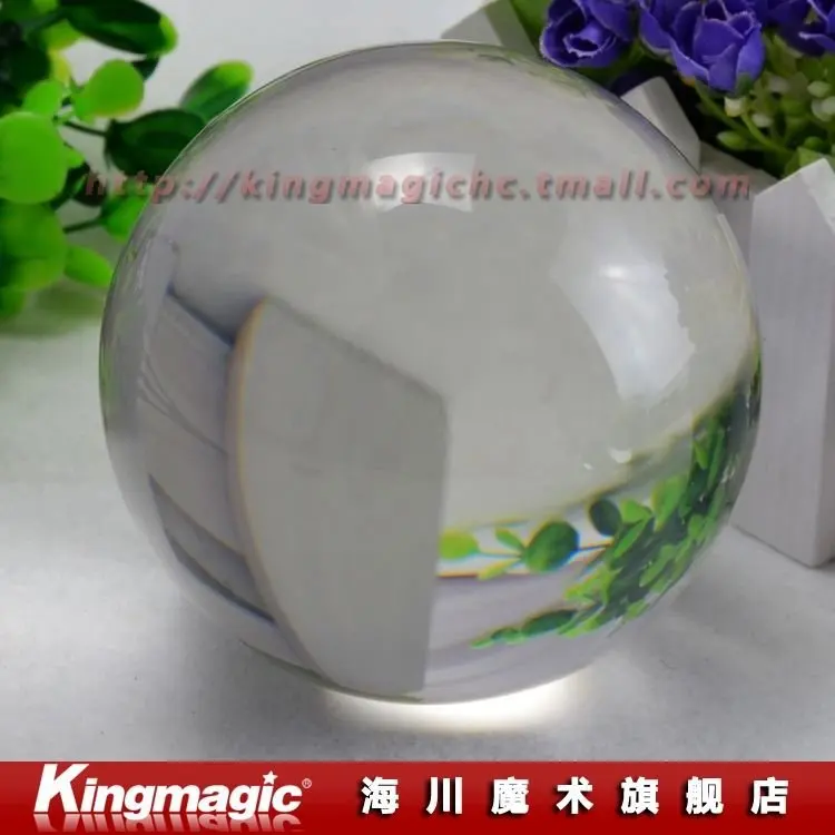 70MM Clear Crystal Ball / light crystal ball/ contact juggling/with good package/ magic props/New arrival/ Free shipping by CPAM | Игрушки и