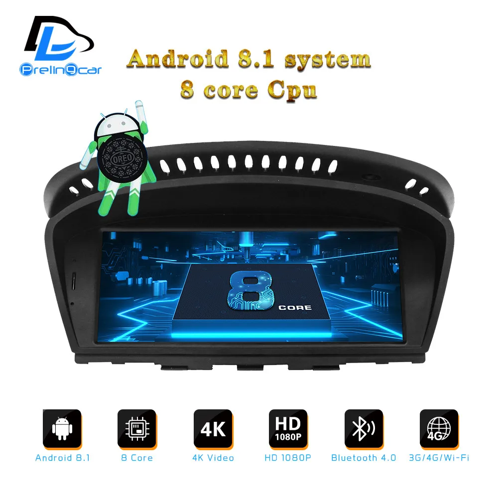 Android 8 1 ядер IPS автомобильный dvd плеер для BMW E90 2005 2012 CCC CIC система дюймов авто радио