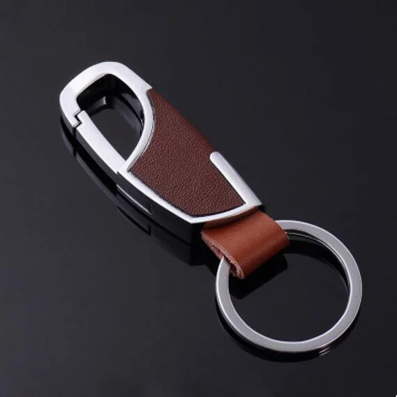 Car styling Metal Head layer cowhide key Chain case For Cadillac ATS BLS CTS XT4 XT5 ATSL XTS STS SRX Escalade | Автомобили и