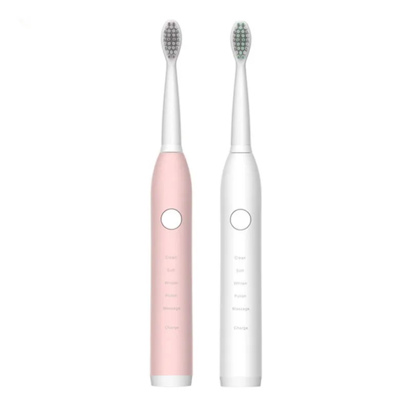 Adult USB charging 5 intelligent toothbrush Sonic toothbrush dupont brush head acoustic toothbrush pink white light green
Adult USB charging 5 intelligent toothbrush Sonic toothbrush dupont brush head acoustic toothbrush pink white light green