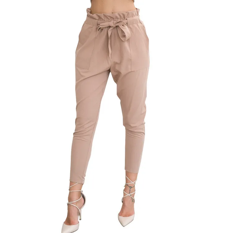 Stringyselvedge Chiffon High Waist Harem Pants Women Summer Style Long Casual Pants Female Office Lady Black Trousers
Stringyselvedge Chiffon High Waist Harem Pants Women Summer Style Long Casual Pants Female Office Lady Black Trousers
