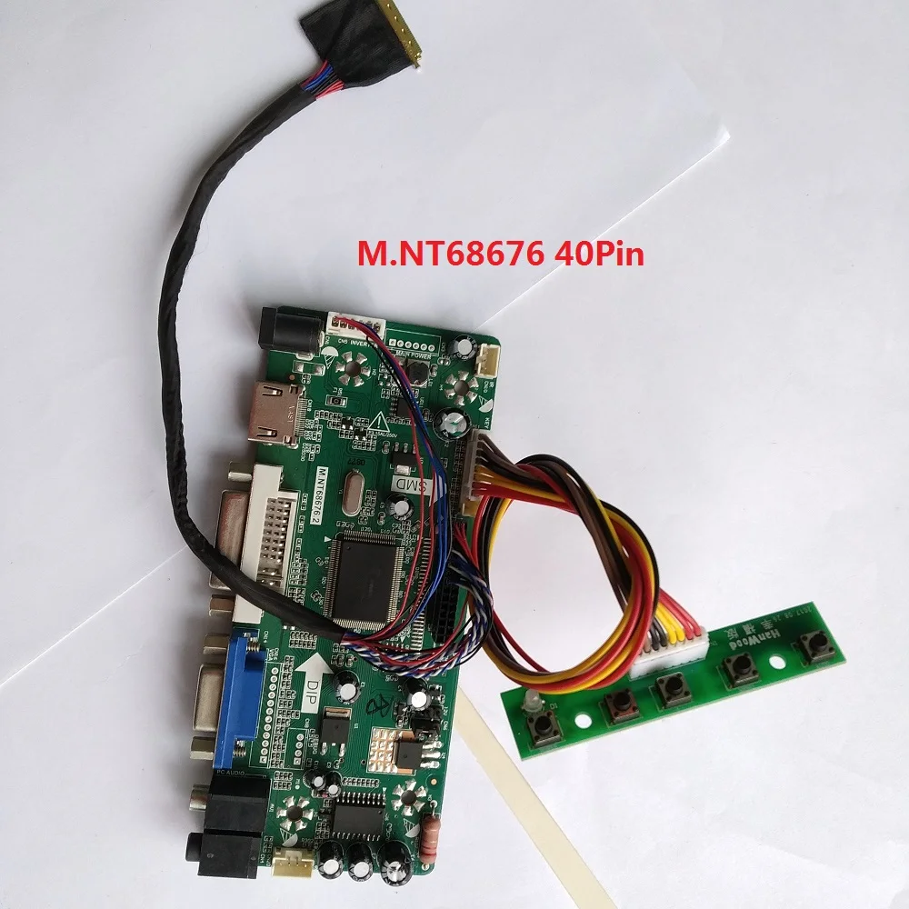 Комплект для HSD089IFW1 A01 8 9 "светодиодный DIY LVDS 40pin Панель Экран 1024X600 контрольно