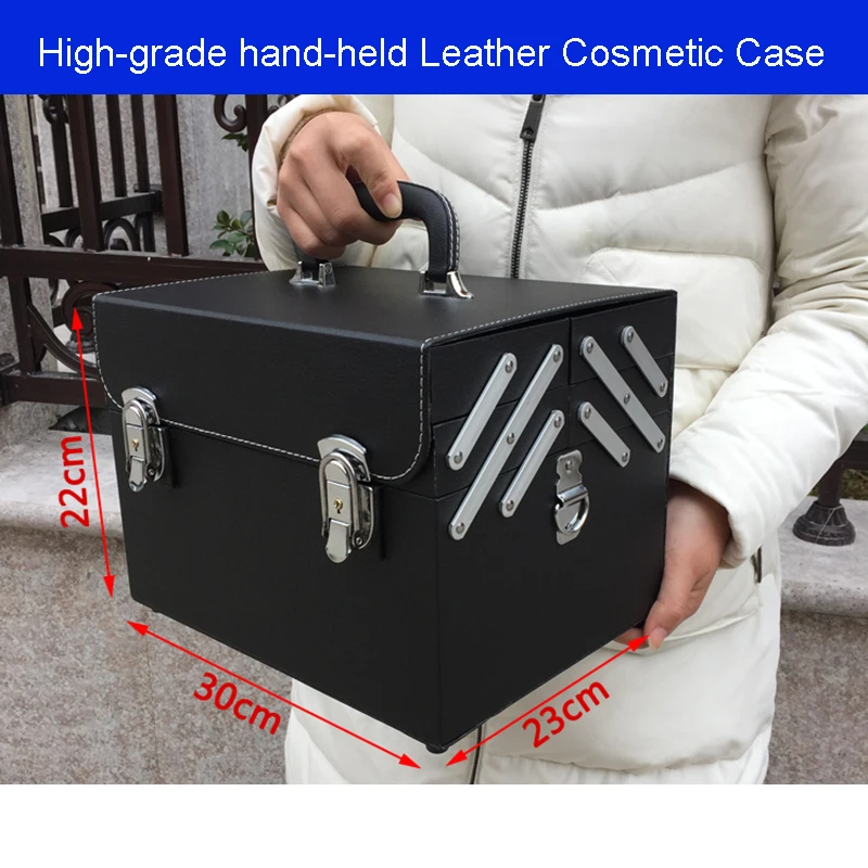 cosmetic box High-grade hand-held leather cosmetic box double open multi-layer embroidery eyebrow tattoo collection toolbox
cosmetic box High-grade hand-held leather cosmetic box double open multi-layer embroidery eyebrow tattoo collection toolbox
