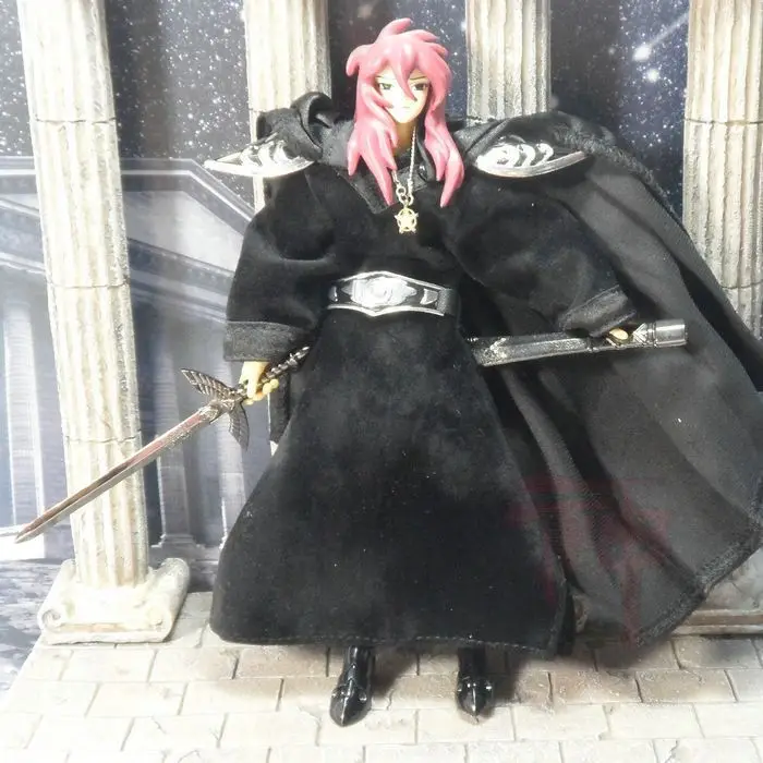 Hong Kong version Saint Seiya Cloth Myth Hades black and silver alloy armor suit*
Hong Kong version Saint Seiya Cloth Myth Hades black and silver alloy armor suit*