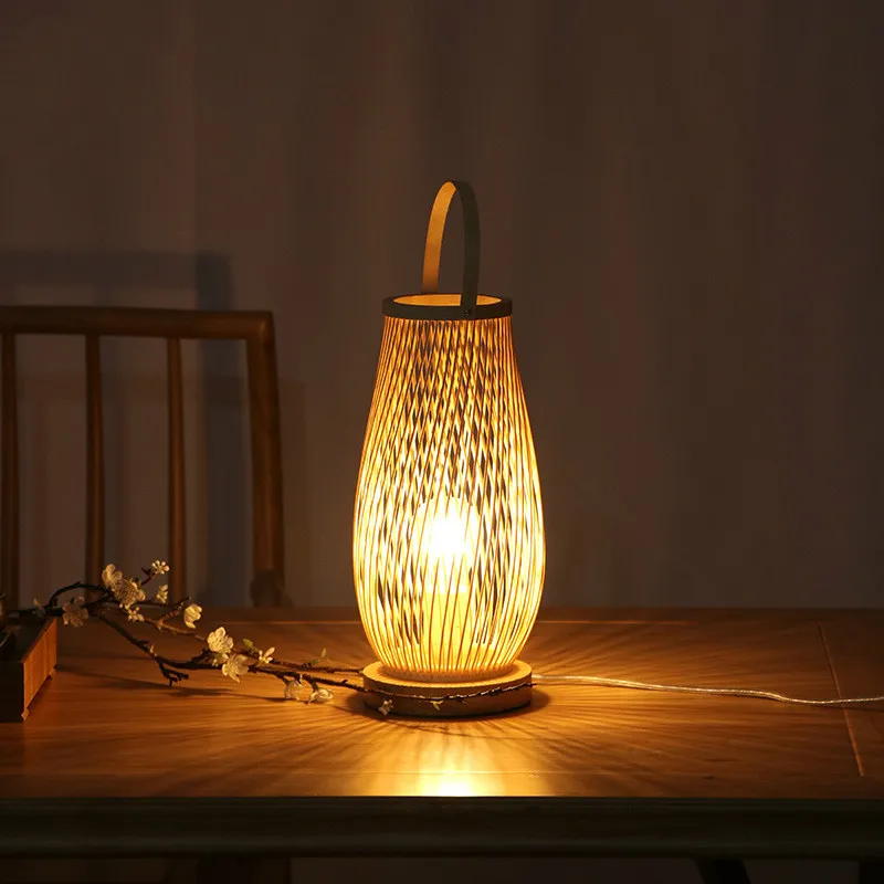 Modern minimalist bamboo bedroom table lamp Zen tea room lamp hotel bed and breakfast warm bedside lamp WF4161550
Modern minimalist bamboo bedroom table lamp Zen tea room lamp hotel bed and breakfast warm bedside lamp WF4161550