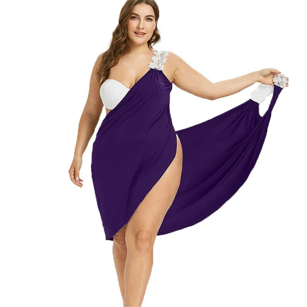 Women Holiday Beach Bikini Cover Up Boho Solid Beach Dress Beachwear Bathing Suit Casual Party Sun Mini Sundress
Women Holiday Beach Bikini Cover Up Boho Solid Beach Dress Beachwear Bathing Suit Casual Party Sun Mini Sundress