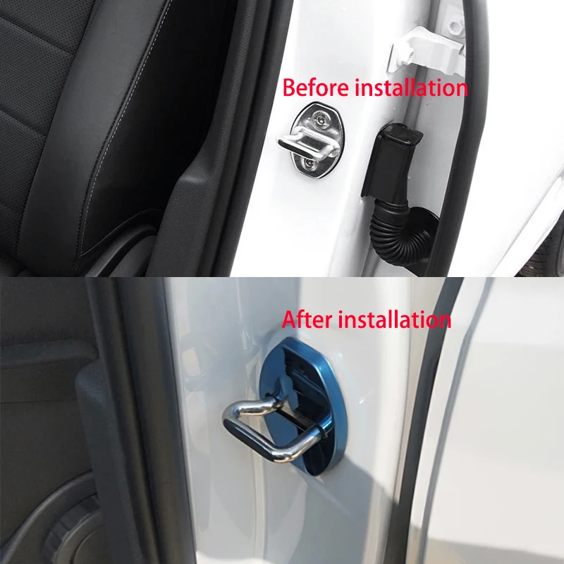 4PCS Stainless Steel Door Lock Buckle Protective Cover Auto Case For Audi A6 S6 2013 2014 2015 2016 2017 2018 2019 Car Styling
4PCS Stainless Steel Door Lock Buckle Protective Cover Auto Case For Audi A6 S6 2013 2014 2015 2016 2017 2018 2019 Car Styling