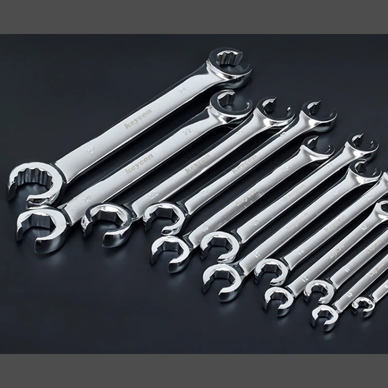 6Pcs 8-27mm Double Open-end Tube Wrench For Oil Pipe Repair Tools Wrench Set Torque Spanner Tool Kits For Car Universal Keys
6Pcs 8-27mm Double Open-end Tube Wrench For Oil Pipe Repair Tools Wrench Set Torque Spanner Tool Kits For Car Universal Keys