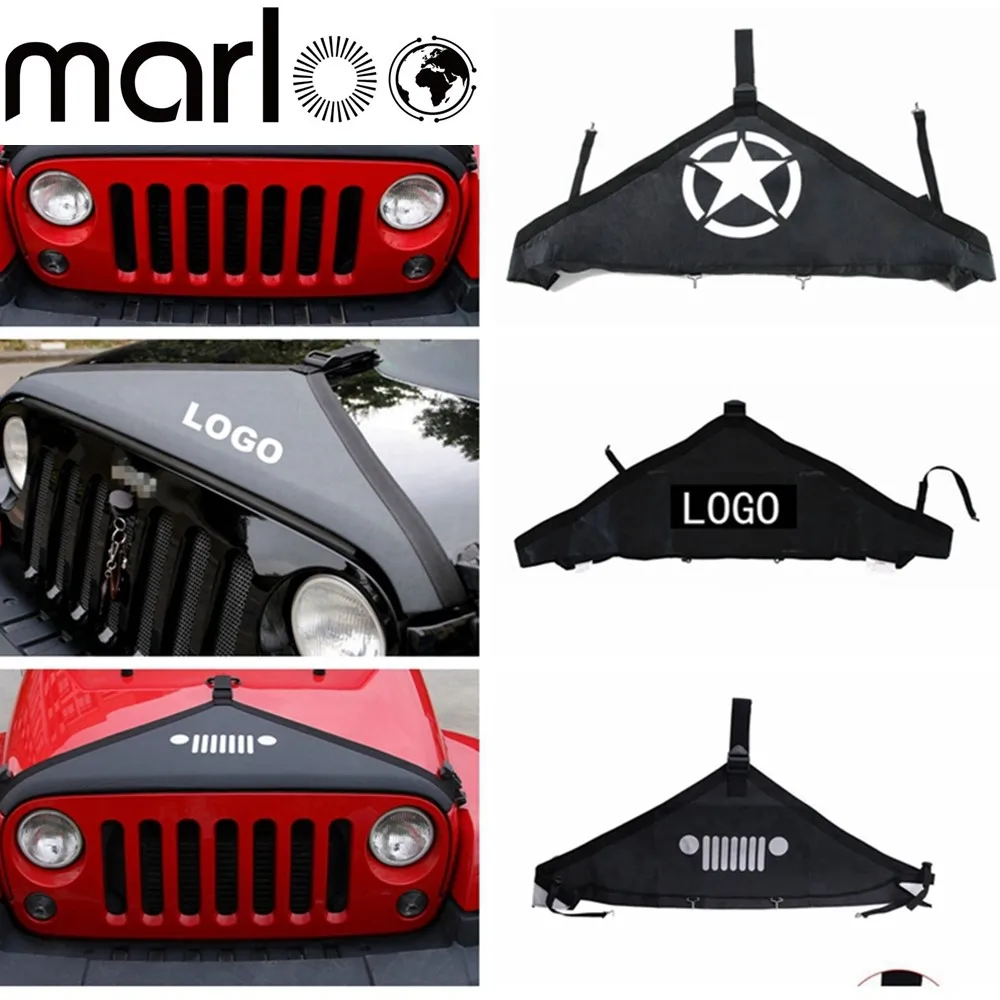 Marloo Wrangler Accessories Front Hood Cover, Front Hood Bra Protector T Style For Jeep Wrangler JK 2007-2017
Marloo Wrangler Accessories Front Hood Cover, Front Hood Bra Protector T Style For Jeep Wrangler JK 2007-2017