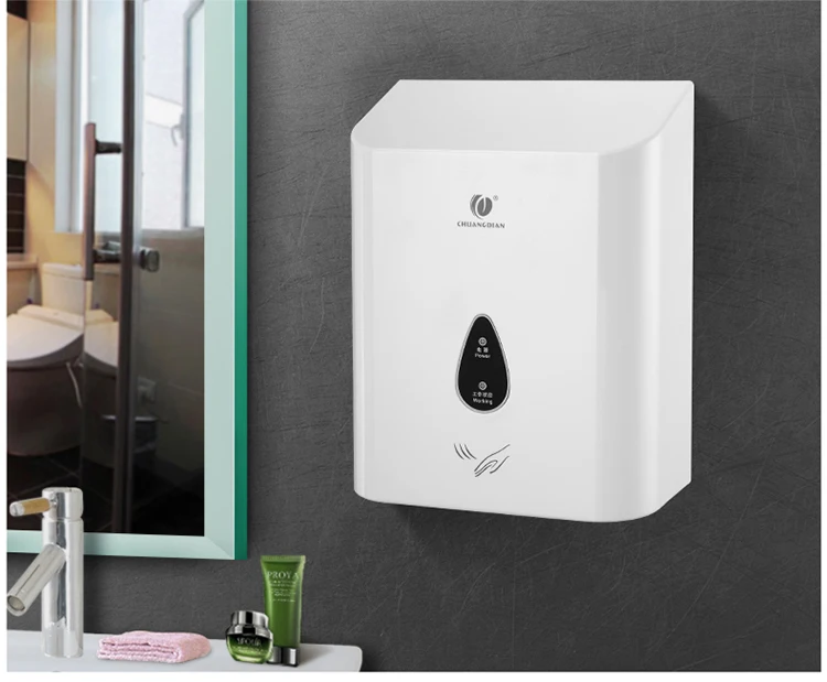 2500W 220V High Speed Electric Hand Dryer Full Automatic Induction Hand-drying Device Bathroom Hot Air Wind Blower
2500W 220V High Speed Electric Hand Dryer Full Automatic Induction Hand-drying Device Bathroom Hot Air Wind Blower