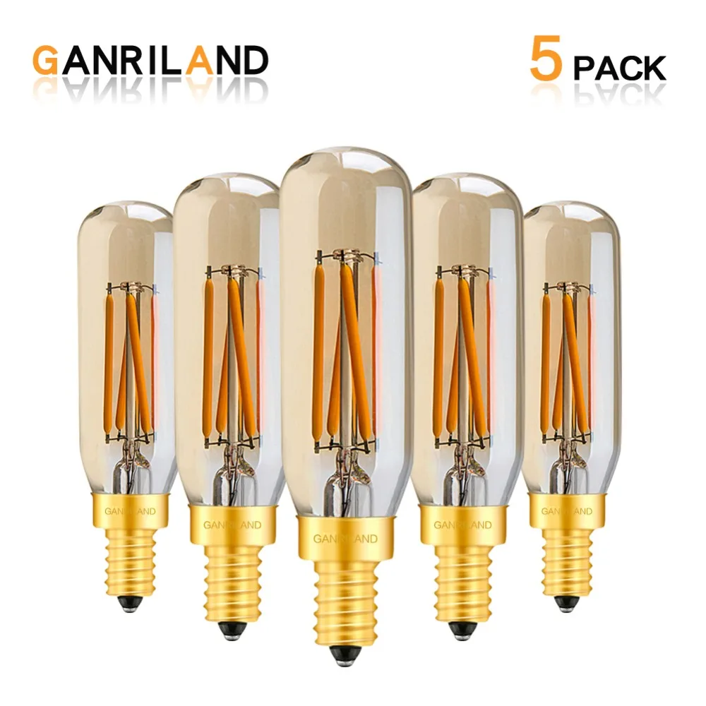 Ganriland Amber Glass T25/T8 Tubular Lamp Led Bulb 4w 2200k Retro LED Filament E12 E14 Light Bulb Dimmable Decorative Chandelier
Ganriland Amber Glass T25/T8 Tubular Lamp Led Bulb 4w 2200k Retro LED Filament E12 E14 Light Bulb Dimmable Decorative Chandelier