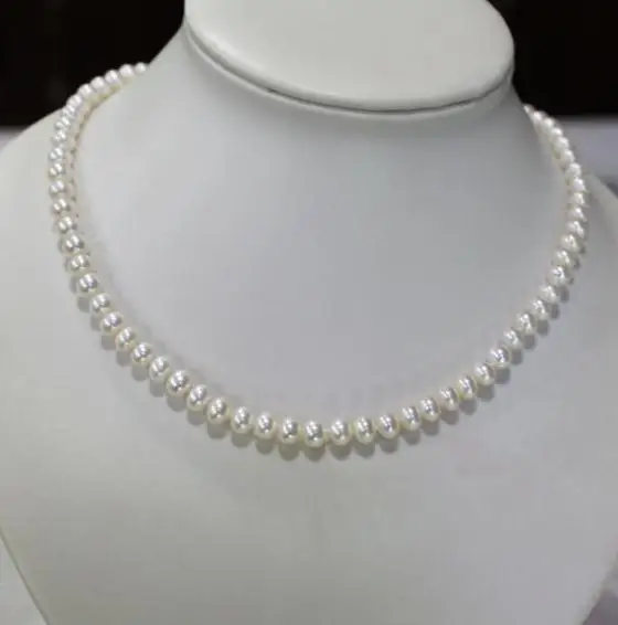 Natural Pearl Jewellery,100% Real White Color Freshwater Pearl Necklace 6-7mm Classic Pearl Jewelry For Girl
Natural Pearl Jewellery,100% Real White Color Freshwater Pearl Necklace 6-7mm Classic Pearl Jewelry For Girl