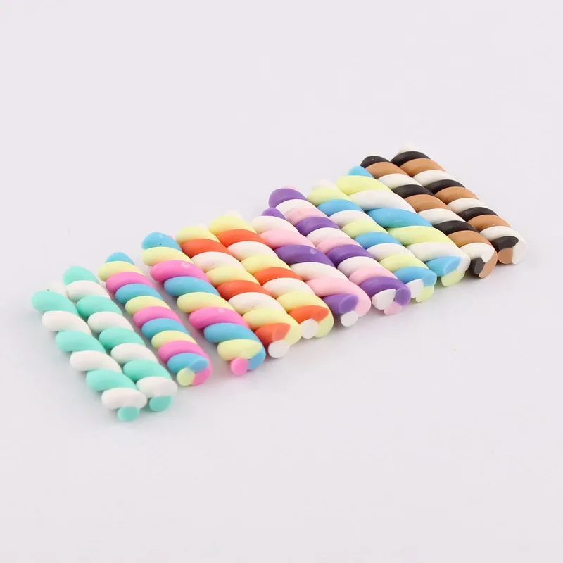 20pieces 3*22mm Cute Handmade Clay Cotton Candy Polymer Clay Marshmellows Miniature Food Sweets Decoden For Jewelry Finding
20pieces 3*22mm Cute Handmade Clay Cotton Candy Polymer Clay Marshmellows Miniature Food Sweets Decoden For Jewelry Finding