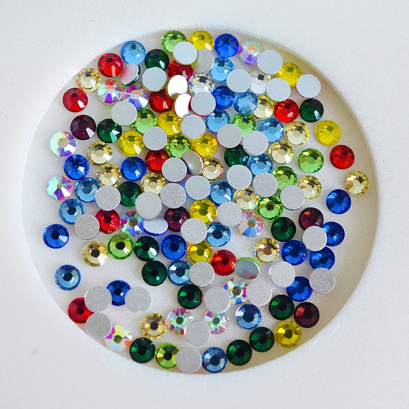 Flat Back Rhinestone Crystal Strass Mix Color 50pcs Non hotfix Nail Art Rhinestones
Flat Back Rhinestone Crystal Strass Mix Color 50pcs Non hotfix Nail Art Rhinestones