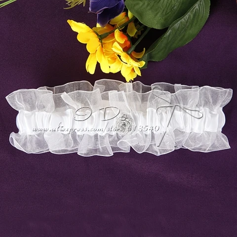 Free Shipping White Organza and Satin Rose Bridal Garter /2013 New Arrival/Bridal Garter
Free Shipping White Organza and Satin Rose Bridal Garter /2013 New Arrival/Bridal Garter