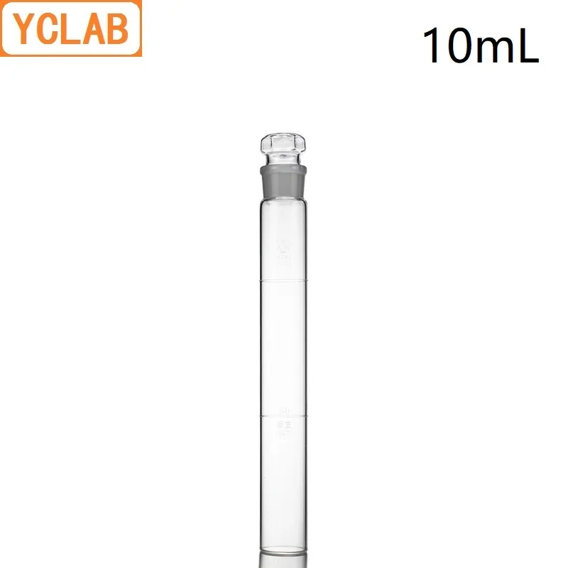 YCLAB 10mL Glass Colorimetric Tube with stopper Nessler Glasses Laboratory Chemistry Equipment
YCLAB 10mL Glass Colorimetric Tube with stopper Nessler Glasses Laboratory Chemistry Equipment