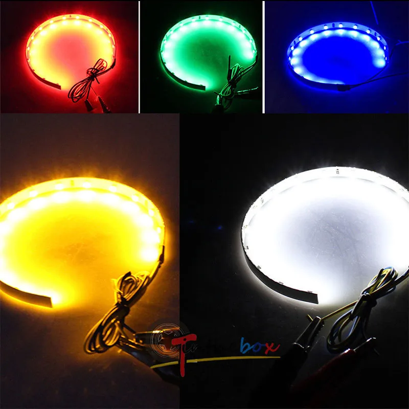 Bluetooth Wireless Remote Control 15-SMD RGB LED Demon Eye Halo Ring Kit for Headlight Projectors or 2.5" 2.8" 3.0" Retrofit Pr
Bluetooth Wireless Remote Control 15-SMD RGB LED Demon Eye Halo Ring Kit for Headlight Projectors or 2.5" 2.8" 3.0" Retrofit Pr