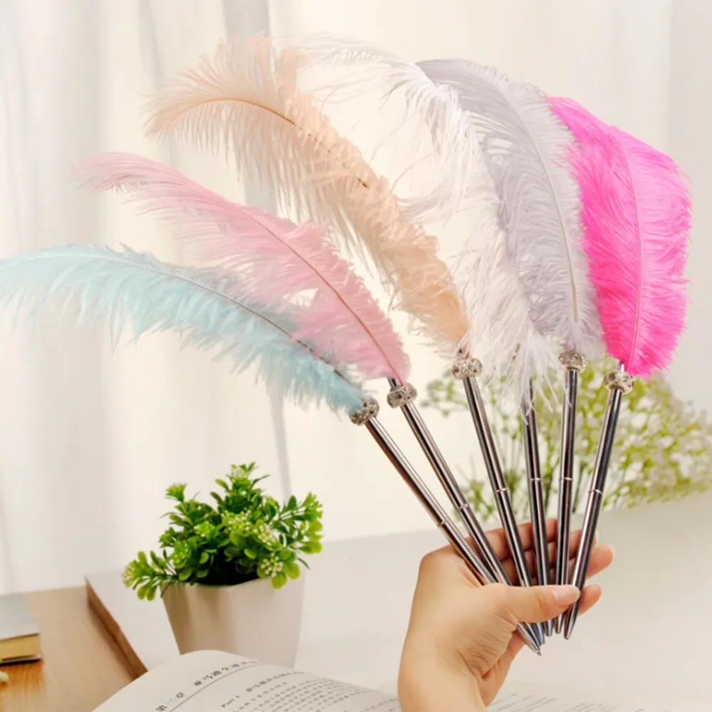 Limit shows Beautiful Feather Pens Ballpoint Pen Writing for School Supplies Stationery Cheap Items Cute Kawaii Pen Stationery
Limit shows Beautiful Feather Pens Ballpoint Pen Writing for School Supplies Stationery Cheap Items Cute Kawaii Pen Stationery