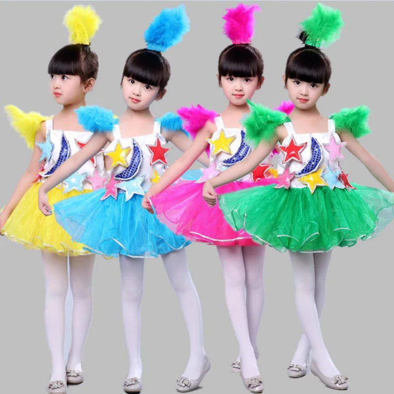 girl's feather performance clothes Dance performance gauze dress jazz dance performance stage costume set for children JQ-327
girl's feather performance clothes Dance performance gauze dress jazz dance performance stage costume set for children JQ-327