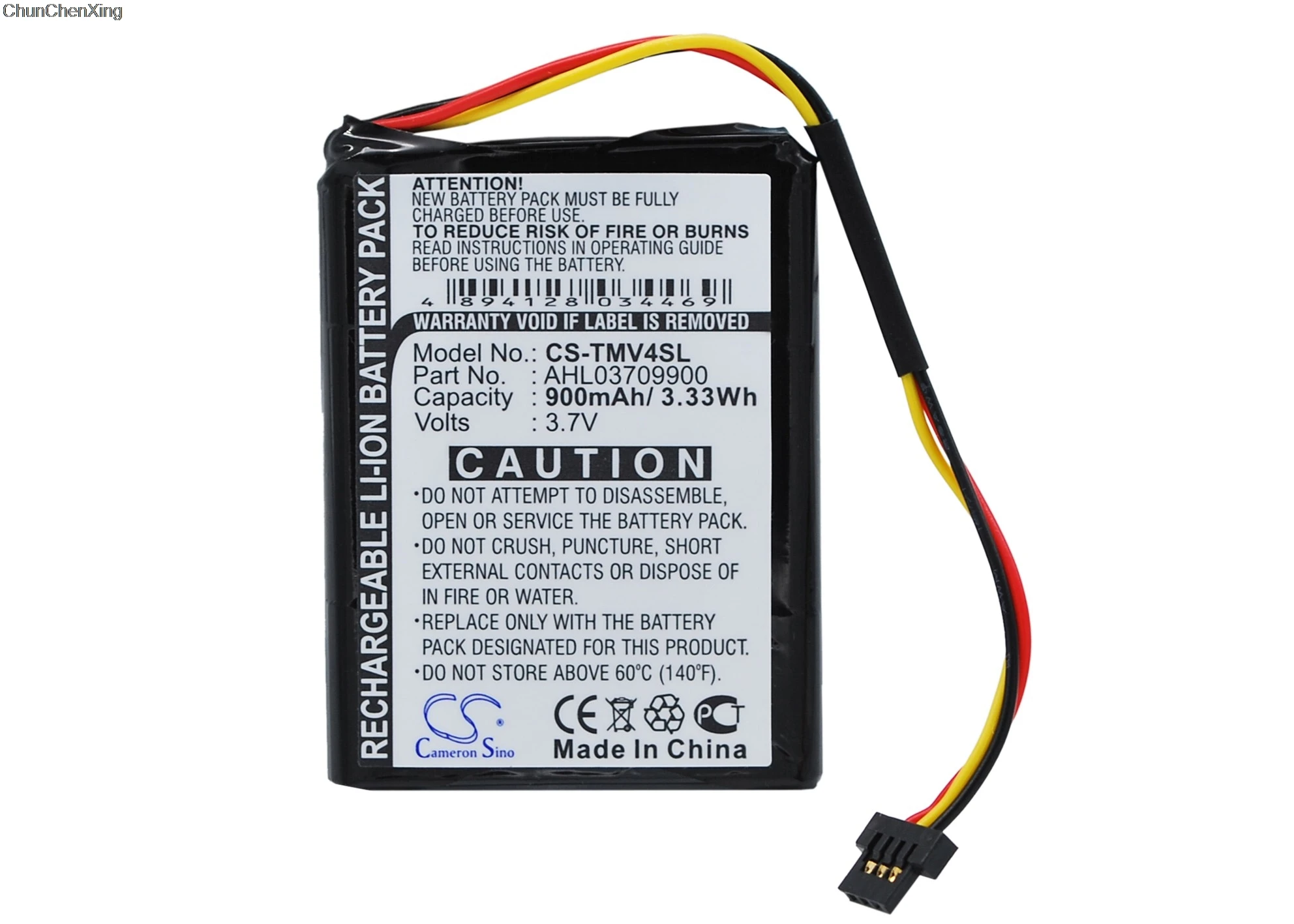 Аккумулятор Cameron Sino 900 мАч AHL03709900 для TomTom 4EE0.001.22, One V4/ Assist/ Classic/ Traffic
Аккумулятор Cameron Sino 900 мАч AHL03709900 для TomTom 4EE0.001.22, One V4/ Assist/ Classic/ Traffic