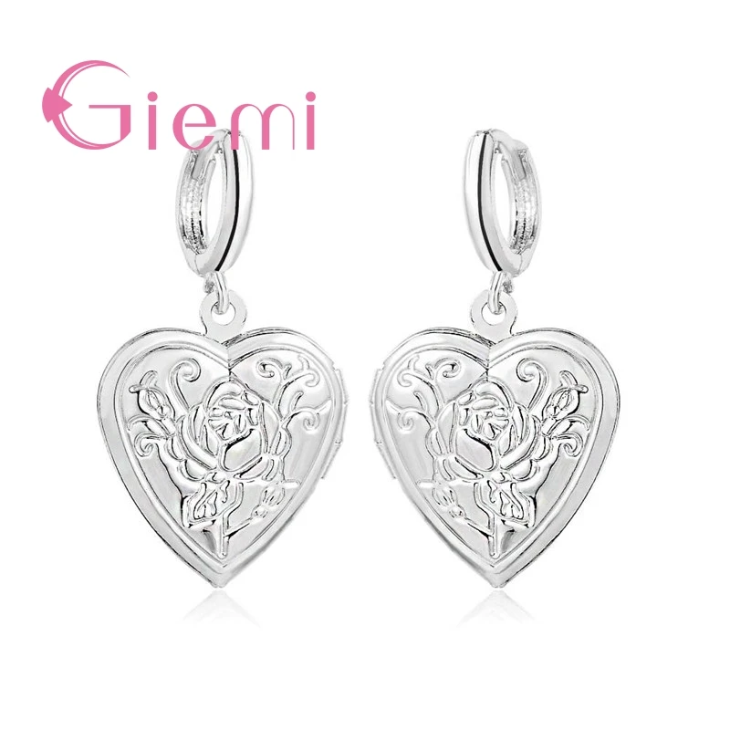 Women New Vintage Flower Pattern Earrings For Sale Hot Fashion 925 Sterling Silver Lady Girls Heart Pendant Style Earrings
Women New Vintage Flower Pattern Earrings For Sale Hot Fashion 925 Sterling Silver Lady Girls Heart Pendant Style Earrings