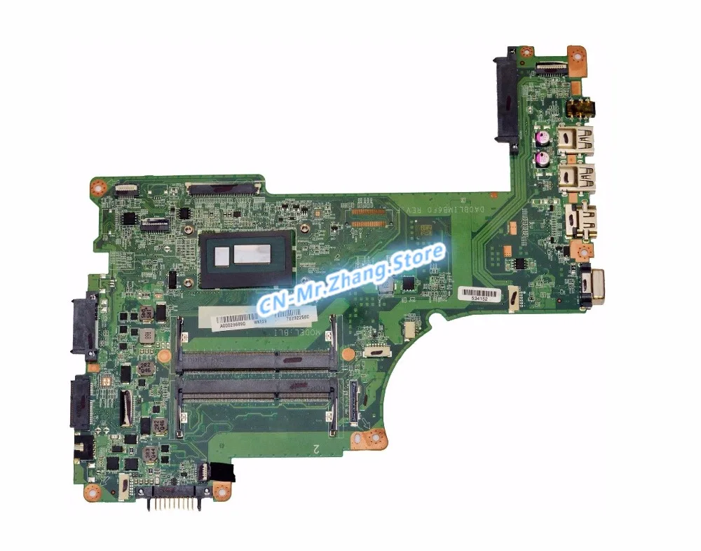 SHELI FOR Toshiba L55T L55T-B Laptop Motherboard i3-4005U CPU A000296030 DA0BLIMB6F0 DDR3
SHELI FOR Toshiba L55T L55T-B Laptop Motherboard i3-4005U CPU A000296030 DA0BLIMB6F0 DDR3