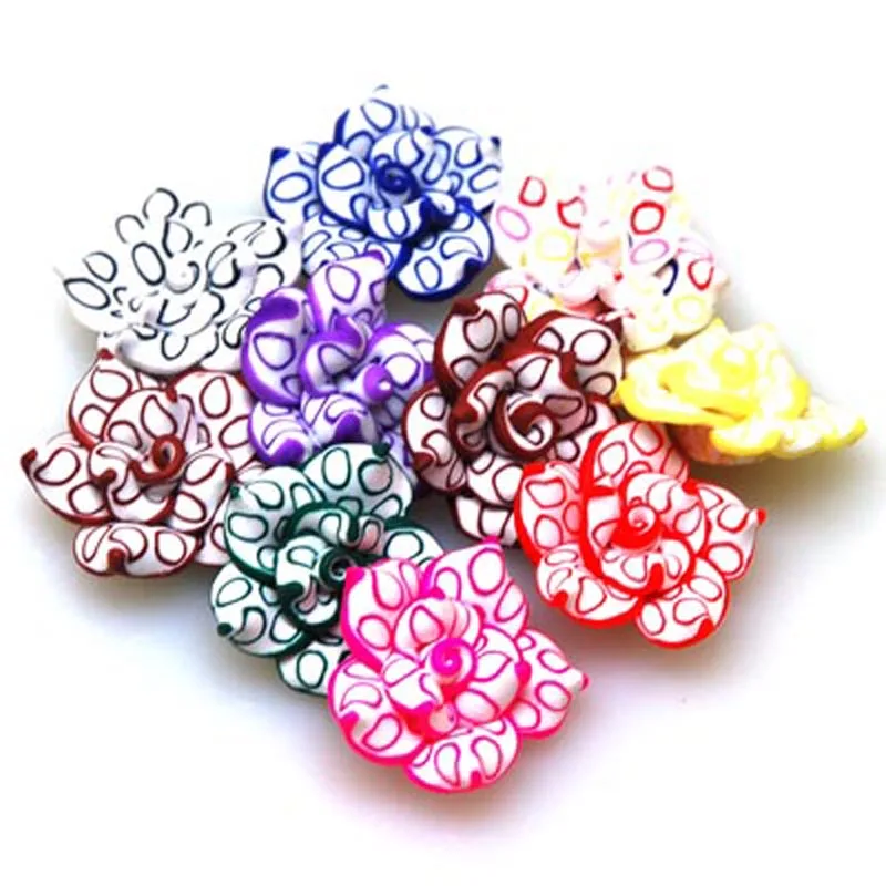 High Quality Handmade 25 MM Polymer Clay Flower Caly Flower Assorted Color Flower Beads For Diy Jewelry Making Supplies
High Quality Handmade 25 MM Polymer Clay Flower Caly Flower Assorted Color Flower Beads For Diy Jewelry Making Supplies