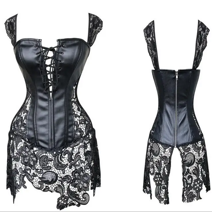 2016 NEW STEAMPUNK COSTUME TRANING BONE SHAPER OVERBUST LACE-UP HOLLOW OUT SEXY WOMEN'S CORSET FAUX LEATHER WAIST TRAINER S-6XL
2016 NEW STEAMPUNK COSTUME TRANING BONE SHAPER OVERBUST LACE-UP HOLLOW OUT SEXY WOMEN'S CORSET FAUX LEATHER WAIST TRAINER S-6XL