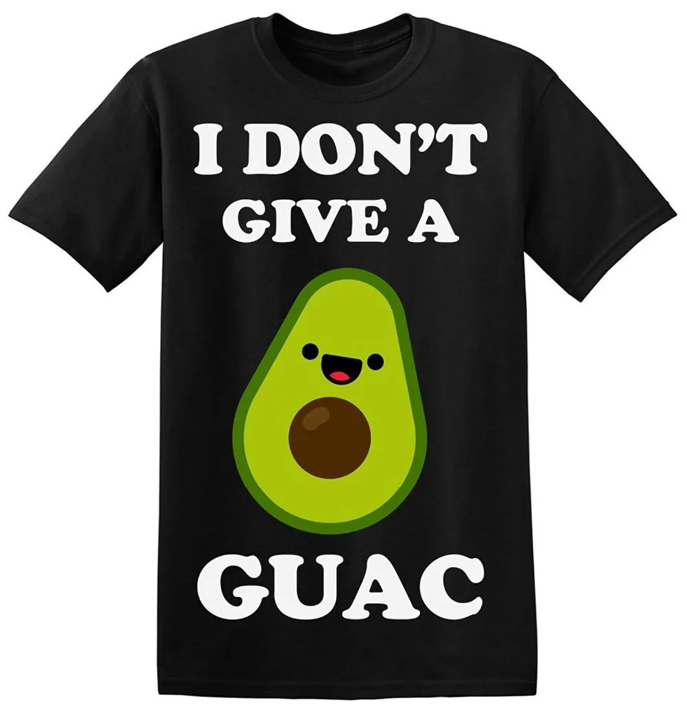 2018 новый летний Для мужчин Лидер продаж Мода дать гуаяк Милая авокадо t-shirto