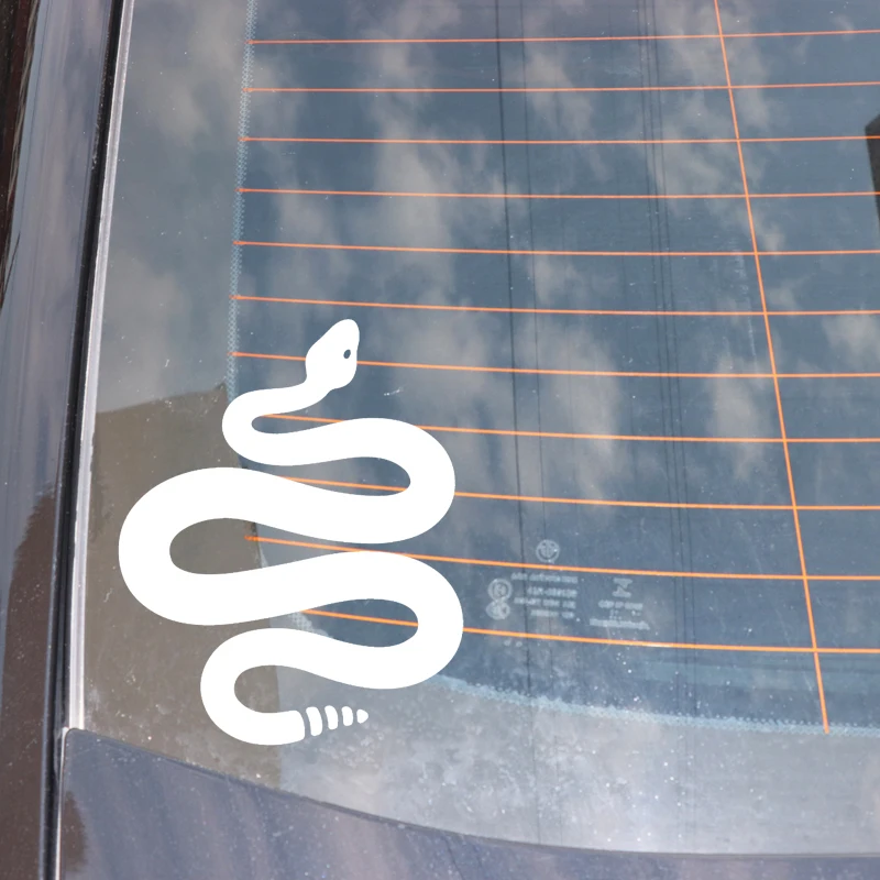 YJZT 12.7CM*15.7CM Rattlesnake Pattern Decor Car Sticker Car Trunk Vinyl Decal Black/Silver C4-1589
YJZT 12.7CM*15.7CM Rattlesnake Pattern Decor Car Sticker Car Trunk Vinyl Decal Black/Silver C4-1589