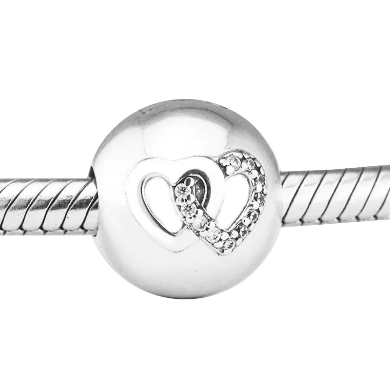 2017 Pre-autumn 100% 925 Sterling Silver Jewelry Charms Fits Silver Charm Bracelet & Choker Double Hearts Clip Bead Diy Jewelry
2017 Pre-autumn 100% 925 Sterling Silver Jewelry Charms Fits Silver Charm Bracelet & Choker Double Hearts Clip Bead Diy Jewelry