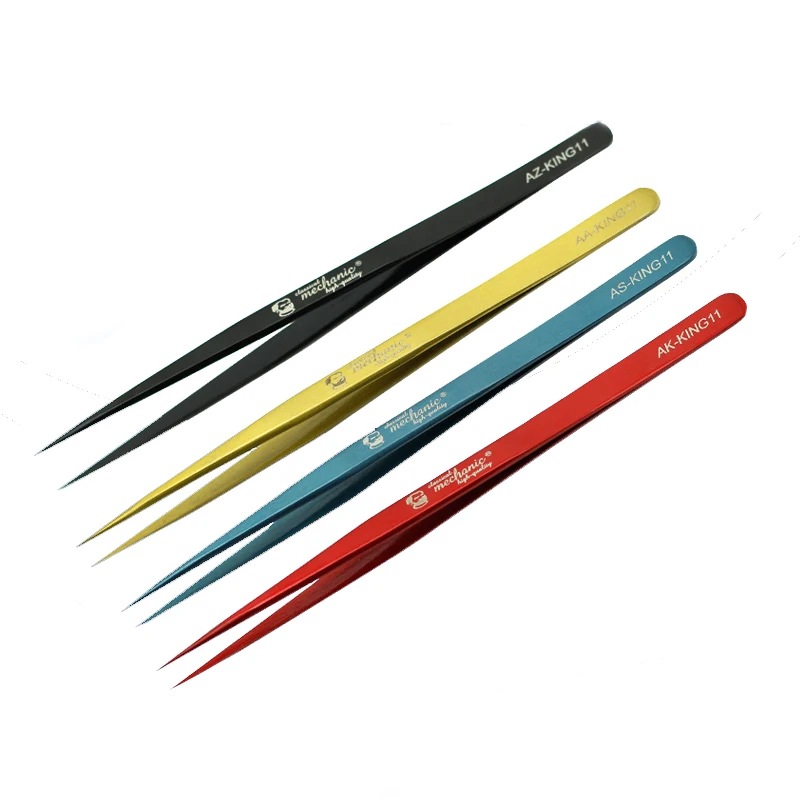 MECHANIC SMD Tweezer High Henacity High toughness Durable Tweezer For Phone Computer Repair King Series
MECHANIC SMD Tweezer High Henacity High toughness Durable Tweezer For Phone Computer Repair King Series
