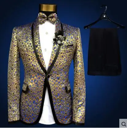 Plus Size S-5XL Advanced Fabric Stereoscopic Embroidered Men Suit Set Nightclub Male Singer Costume Slim Stage Clothing
Plus Size S-5XL Advanced Fabric Stereoscopic Embroidered Men Suit Set Nightclub Male Singer Costume Slim Stage Clothing