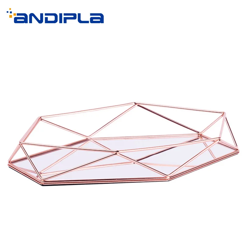 Nordic Style Decor Tray Diamond Shape Iron Art Storage Plate Jewelry Cosmetic Plates Tea Trays Teacup Teapot Holder Decoration
Nordic Style Decor Tray Diamond Shape Iron Art Storage Plate Jewelry Cosmetic Plates Tea Trays Teacup Teapot Holder Decoration