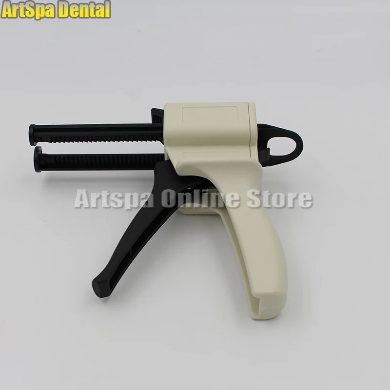 Silicone Rubber Impression Mixing Dispenser Dispensing Gun 1:1 and 2:1 Caulking 50ml
Silicone Rubber Impression Mixing Dispenser Dispensing Gun 1:1 and 2:1 Caulking 50ml