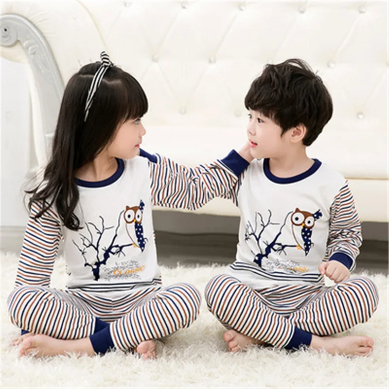 Brand New Boys Girls Pajamas Kids Animal Cartoon Cotton Long Sleeve Tops+Pants Kids Homewear Sleepwear Boys Pyjamas Sets Outfits
Brand New Boys Girls Pajamas Kids Animal Cartoon Cotton Long Sleeve Tops+Pants Kids Homewear Sleepwear Boys Pyjamas Sets Outfits