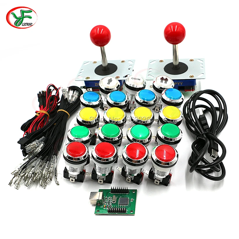 DIY Kit Zero Delay Arcade USB энкодер для ПК PS3 ZIPPY джойстик + хромированная LED подсветка кнопка + аркадная игра джойстик
DIY Kit Zero Delay Arcade USB энкодер для ПК PS3 ZIPPY джойстик + хромированная LED подсветка кнопка + аркадная игра джойстик