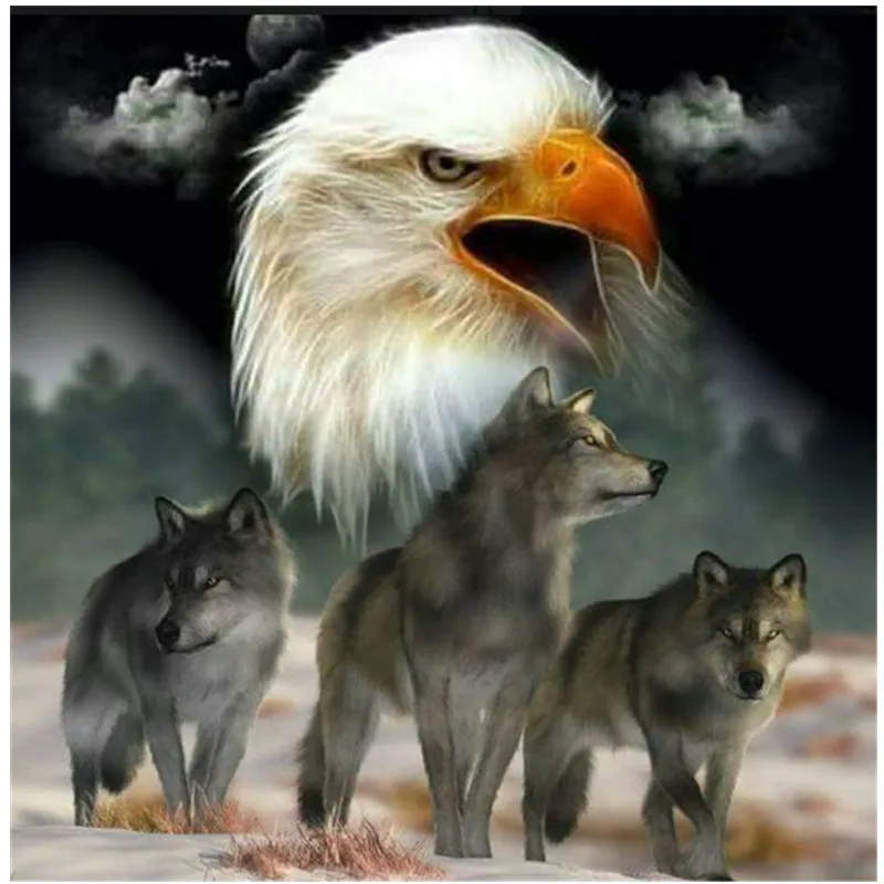 3D DIY Full Square Diamond painting Animal Falcon and hound Diamond mosaic picture Unfinished Diamond Embroidery Home decoration
3D DIY Full Square Diamond painting Animal Falcon and hound Diamond mosaic picture Unfinished Diamond Embroidery Home decoration