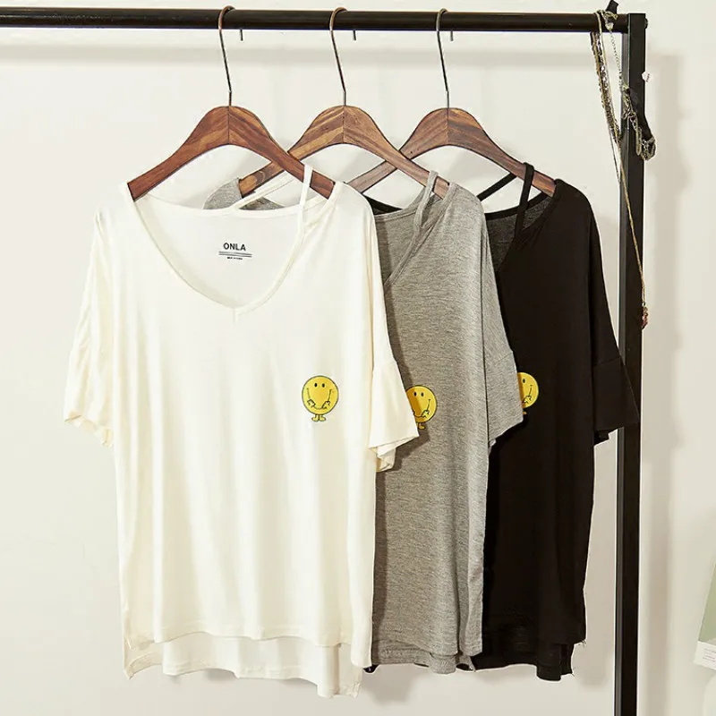 New Fashion T shirt Woman Spring Summer Print Short Sleeve O Neck Cotton Spandex Women Top Soft Women Tshirt Funny Lady Top Tee
New Fashion T shirt Woman Spring Summer Print Short Sleeve O Neck Cotton Spandex Women Top Soft Women Tshirt Funny Lady Top Tee