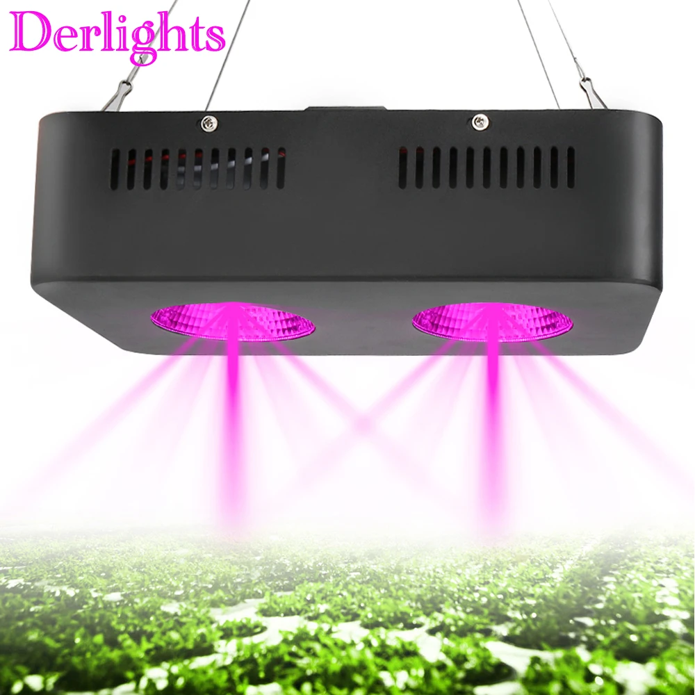

Full Spectrum 500W COB LED Grow Light Phytolamp for Indoor Aquarium Hydroponic Plant Floweing Growth High Yield LED Growth Lamp