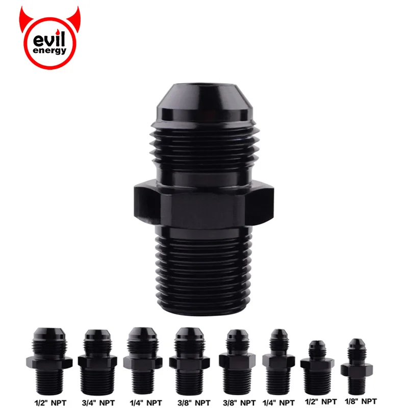 Evil energy алюминиевый штекер AN8 до 3/8 "NPT AN8 до 1/4" NPT прямые расклешенные трубы резьбовые фитинги адаптер шланг адаптер фитинг черный
Evil energy алюминиевый штекер AN8 до 3/8 "NPT AN8 до 1/4" NPT прямые расклешенные трубы резьбовые фитинги адаптер шланг адаптер фитинг черный