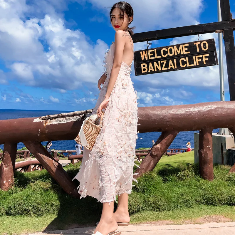 XS-L Four Size Summer Beach Dress for Women Backless Loose Corset Vacation Elegant Dress Women Casual Long Dress with Tassel
XS-L Four Size Summer Beach Dress for Women Backless Loose Corset Vacation Elegant Dress Women Casual Long Dress with Tassel
